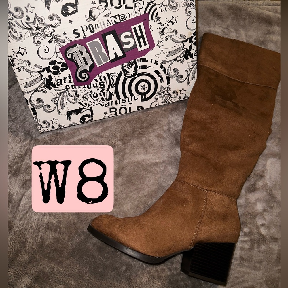 Brash knee high boots